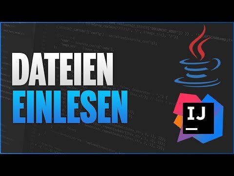 Java Textdateien einlesen  Java Programmieren Lernen Deutsch   - Jonas Keil thumbnail