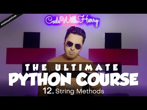 Strings Slicing and Operations on Strings in Python  Python Tutorial  Day  - CodeWithHarry thumbnail