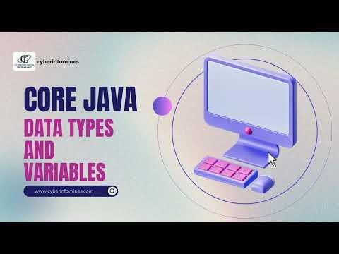 Core Java Tutorial  Data Types and Variables in Java Explained for Beginners  Cyberinfomines - Cyberinfomines Technology thumbnail