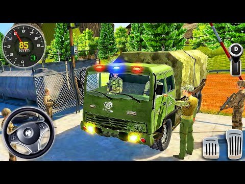 US Offroad Army Truck Driver Simulator  Military Transporter Driving  Android GamePlay  - King Games thumbnail