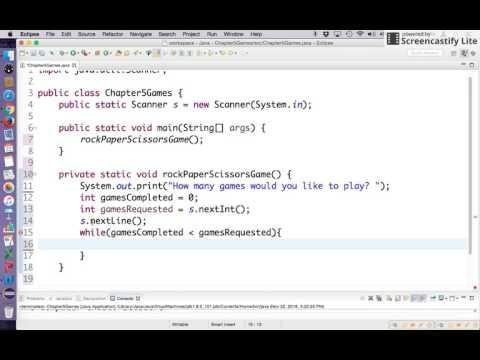 Java Rock Paper Scissors Part  - Brian Fleischman thumbnail