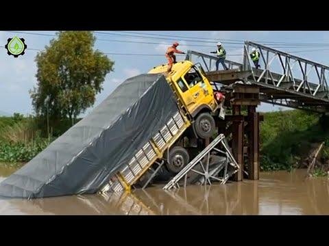 Dangerous Idiots Truck amp Heavy Equipment Fails Compilation  Extreme Truck Idiots at Work  - Forestry Tech thumbnail