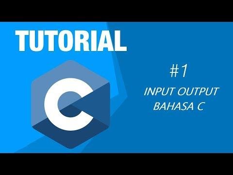 IT BINUS  Tutorial Bahasa C    Input Output  Algorithm and Programming - Binus Coding thumbnail