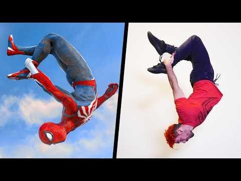 Trying Stunts From SpiderMan  IN REAL LIFE PS Parkour - Nick Pro thumbnail