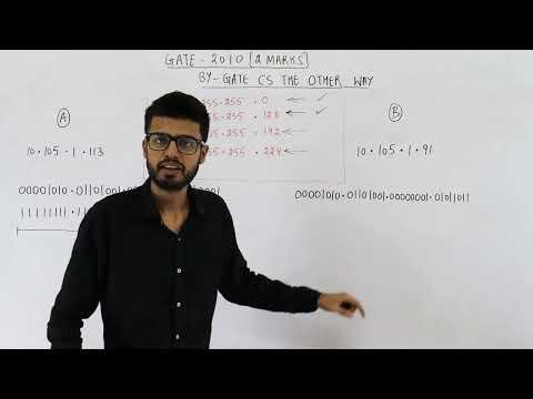 Gate  pyq CN Suppose computers A and B have IP addresses  and  - Gate CS pyqs  the other wayHin thumbnail