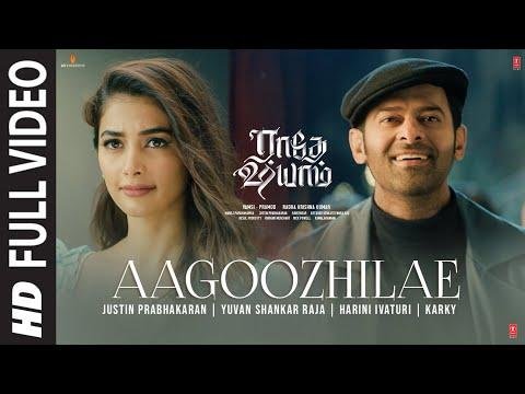 Full Video Aagoozhilae Song k  Radhe Shyam  PrabhasPooja Hegde  Justin Prabhakaran  Karky - TSeries Tamil thumbnail