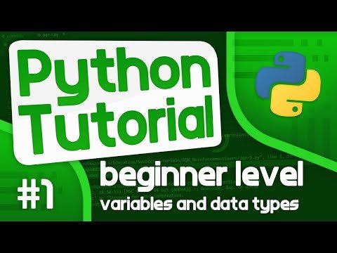 Python Programming Tutorial   Variables and Data Types - Tech With Tim thumbnail