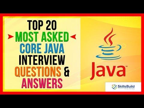 Top   MOST ASKED Core Java Interview Questions and Answers - SkillsBuild Training thumbnail