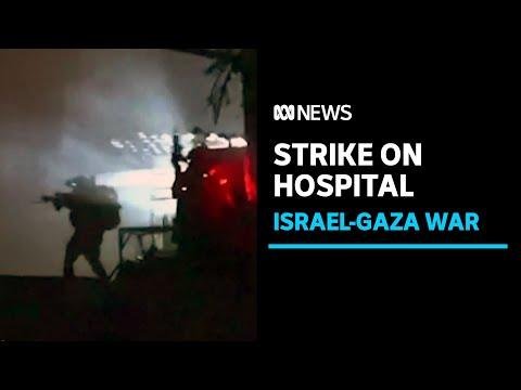 Israeli troops raid Gaza hospital UN says famine imminent in northern Gaza  ABC News - ABC News Australia thumbnail