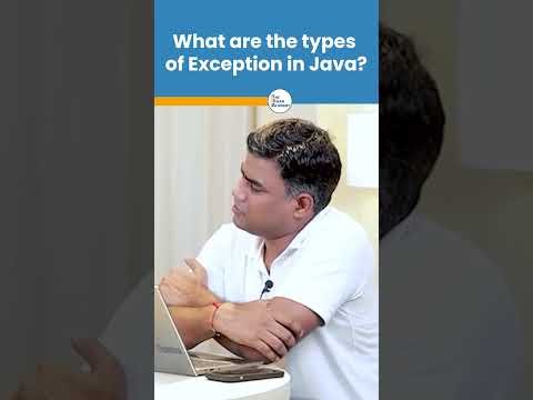 Types Of Exception In Java  Java Interview Question  shorts kiransir javaprogramming - The Kiran Academy  Java By Kiran thumbnail