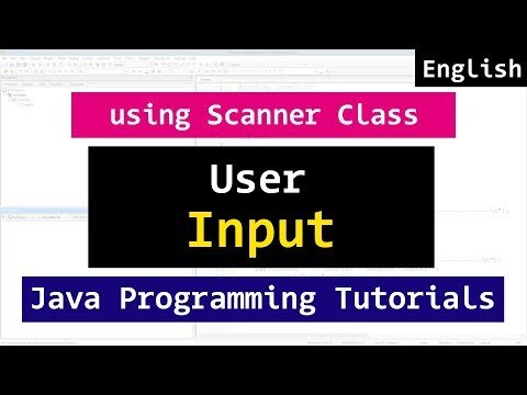 Getting User Input using Scanner Class  Java Programming Video Tutorial - LearningLad thumbnail