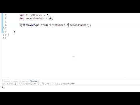 Java Programming Tutorial    Math Operators - A J thumbnail