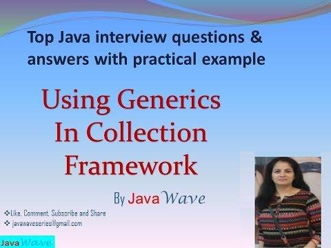 Using Generics In Collection  Core java interview question - Java Wave thumbnail