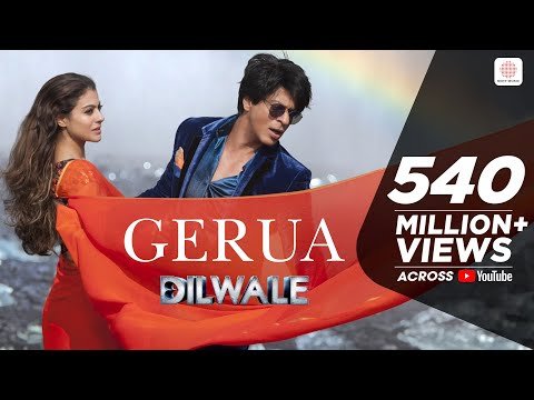 Gerua  Shah Rukh Khan  Kajol  Dilwale  Pritam  SRK Kajol Official New Song Video  - Sony Music India thumbnail