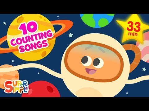  Little Planets  STEM Counting Song for Kids  Super Simple Songs - Super Simple Songs  Kids Songs thumbnail