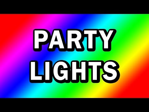 Party Lights  Flashing Lights with  Colors amp Dance Music  Hours - Colorful Play Button thumbnail