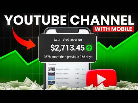 How to Start a YouTube Channel with Just a Mobile in  Full Guide - CreaView thumbnail