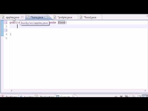 Java Programming Tutorial    Inheritance - thenewboston thumbnail