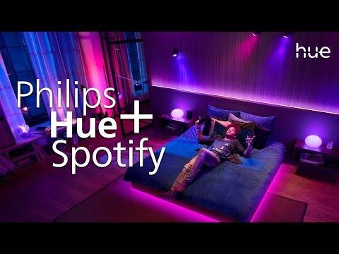 Philips Hue  Spotify Lights Sync to Music for Ultimate Experience - Philips Hue thumbnail