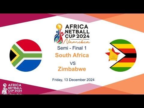 AFRICA NETBALL CUP   SWAKOPMUND NAMIBIA  DAY   SEMI FINALS   SOUTH AFRICA vs ZIMBABWE - Nbc Sport Desk thumbnail