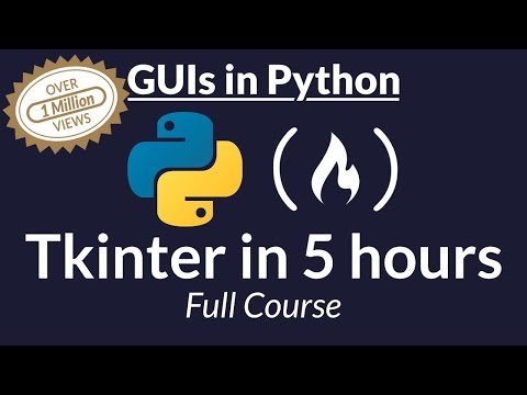 Tkinter Course  Create Graphic User Interfaces in Python Tutorial - freeCodeCamporg thumbnail