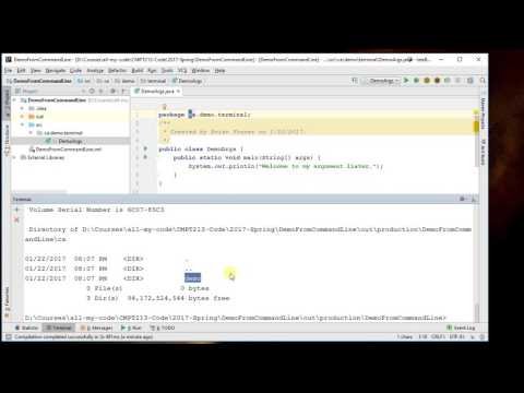 Run Java program from IntelliJs Terminal - Brian Fraser thumbnail