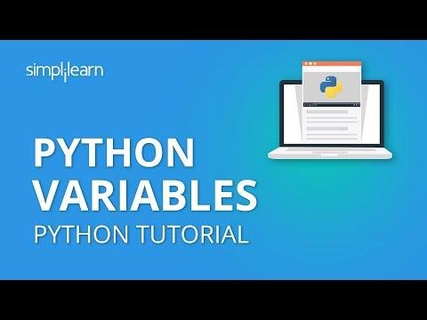 Python Variables  Python Variables amp Data Types  Python Tutorial  Python Programming Simplilearn - Simplilearn thumbnail