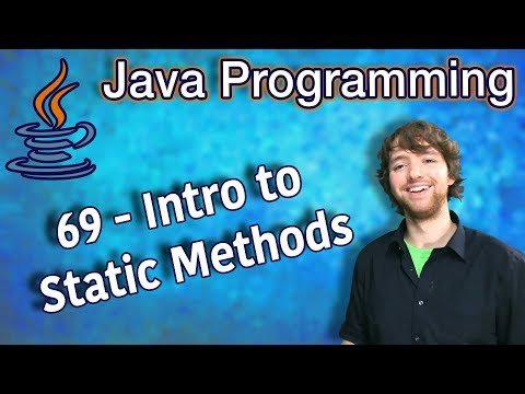 Java Programming Tutorial   Intro to Static Methods - Caleb Curry thumbnail