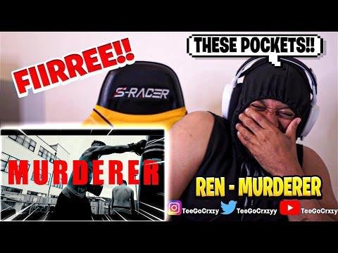 UK WHAT UP REN WANT THE SMOKE Ren  Murderer Official Music Video REACTION - TeeGoCrxzy thumbnail