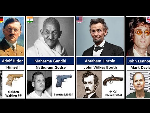 Murderers of Historical Figures amp Their Choice of Weapons - Pure Data Comparison thumbnail