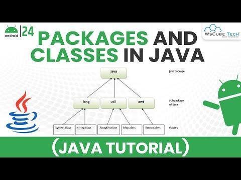 Packages and Classes in JAVA amp How to Use Them  Android Java Tutorial - WsCube Tech thumbnail