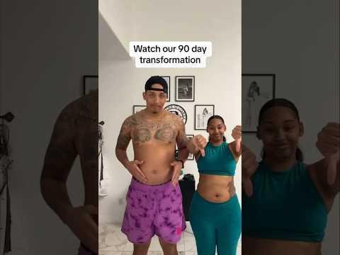 Our  day transformation together The full video is on our channel Luv N Slim weightloss gym - Luv N Slim thumbnail