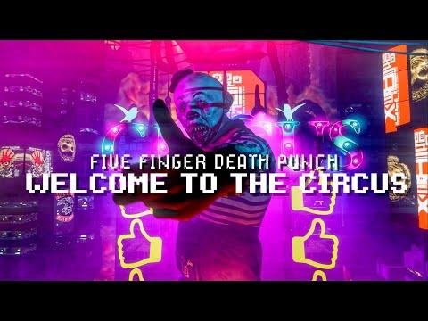 Five Finger Death Punch  Welcome To The Circus Official Lyric Video - Five Finger Death Punch thumbnail