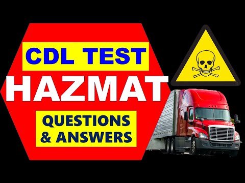 CDL Prep Test  quotHAZMATquot - DMV PASS thumbnail