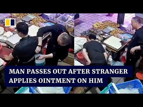 Man passes out after stranger in China applies mysterious ointment on his back - South China Morning Post thumbnail