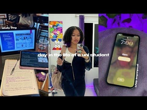 realistic day in the life of a uni student study vlog  busy uni days  productive habits  more - jinae lue thumbnail