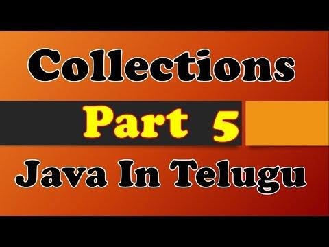 Collections in Java Part  in Telugu by Kotha Abhishek - Chintu Tutorials thumbnail