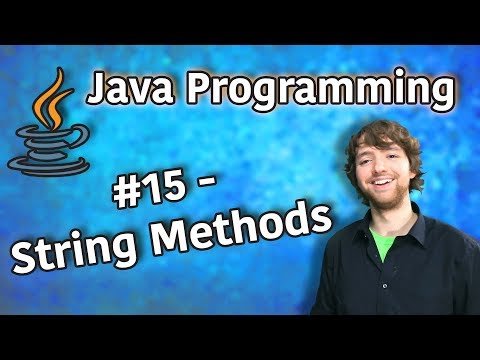 Java Programming Tutorial   String Methods charAt concat contains indexOf lastIndexOf - Caleb Curry thumbnail