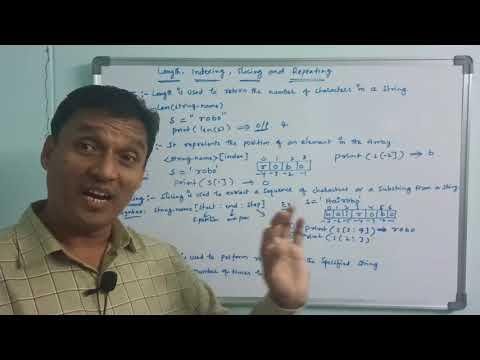 String Length Indexing Slicing amp Repeating in Python  Python Strings  Python Tutorial  Telugu - SB Tech Tuts thumbnail