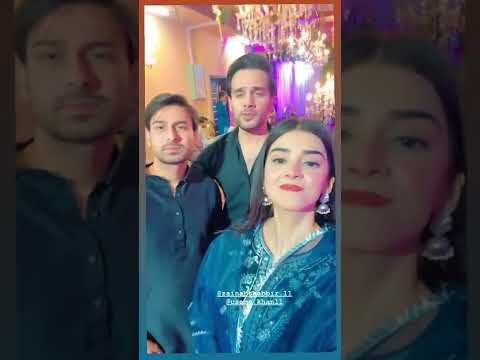 Zainab Shabbir amp Usama khan enjoying wedding zainabshabbir usamakhan - Showbiz Karnaame thumbnail