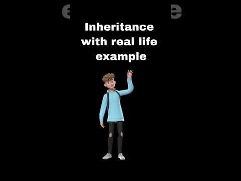 Inheritance with real life examples programming coding coder programmers - CodeVerse thumbnail