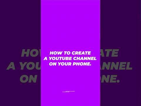 How To Create a YouTube Channel On Your Phone - Collin Michael thumbnail