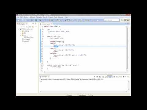 Java Novice Tutorial  Ep   SwitchCase Statements amp Input - QuestionablyRyan thumbnail