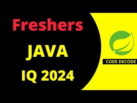 Java Interview Questions and Answers Freshers  Java  Code Decode - Code Decode thumbnail