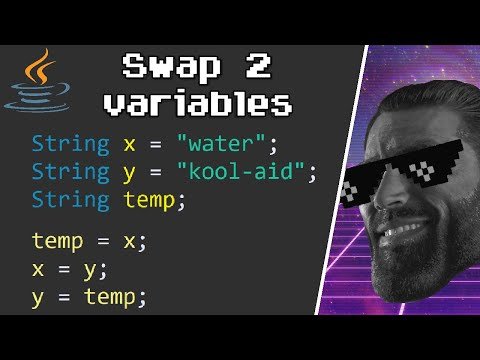 How to swap  variables real life example  - Bro Code thumbnail