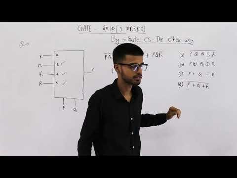 Gate  pyq DIGITAL  The Boolean expression for the output f of the multiplexer shown below is - Gate CS pyqs  the other way Eng thumbnail