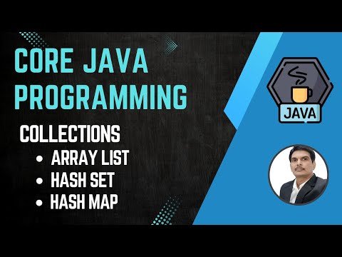 Session    Collections in Java  ArrayList  HashSet  HashMap   New series - SDET QA thumbnail