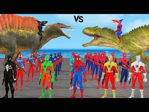 Siêu nhân nhệnPRO  SUPERHERO TEAM  Hey SpiderMan  Go To Trainning Nerf Gun   Funny Action  - Tịnh Zombie thumbnail