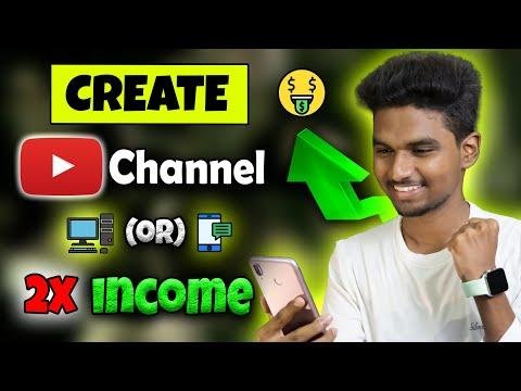 How To Create a YouTube Channel amp Earn Money   PCMobile  Step by Step  Tamil   Hari Zone - Hari zone thumbnail