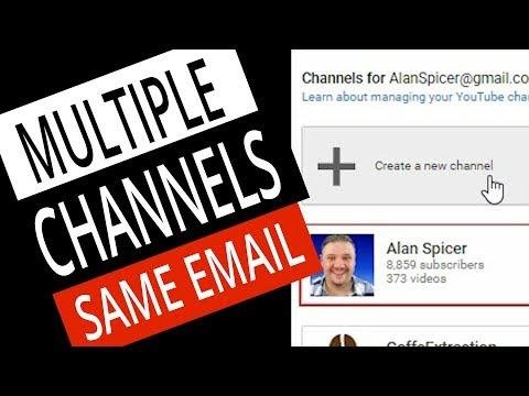 How To Make A SECOND YouTube Channel with the SAME EMAIL - Alan Spicer thumbnail